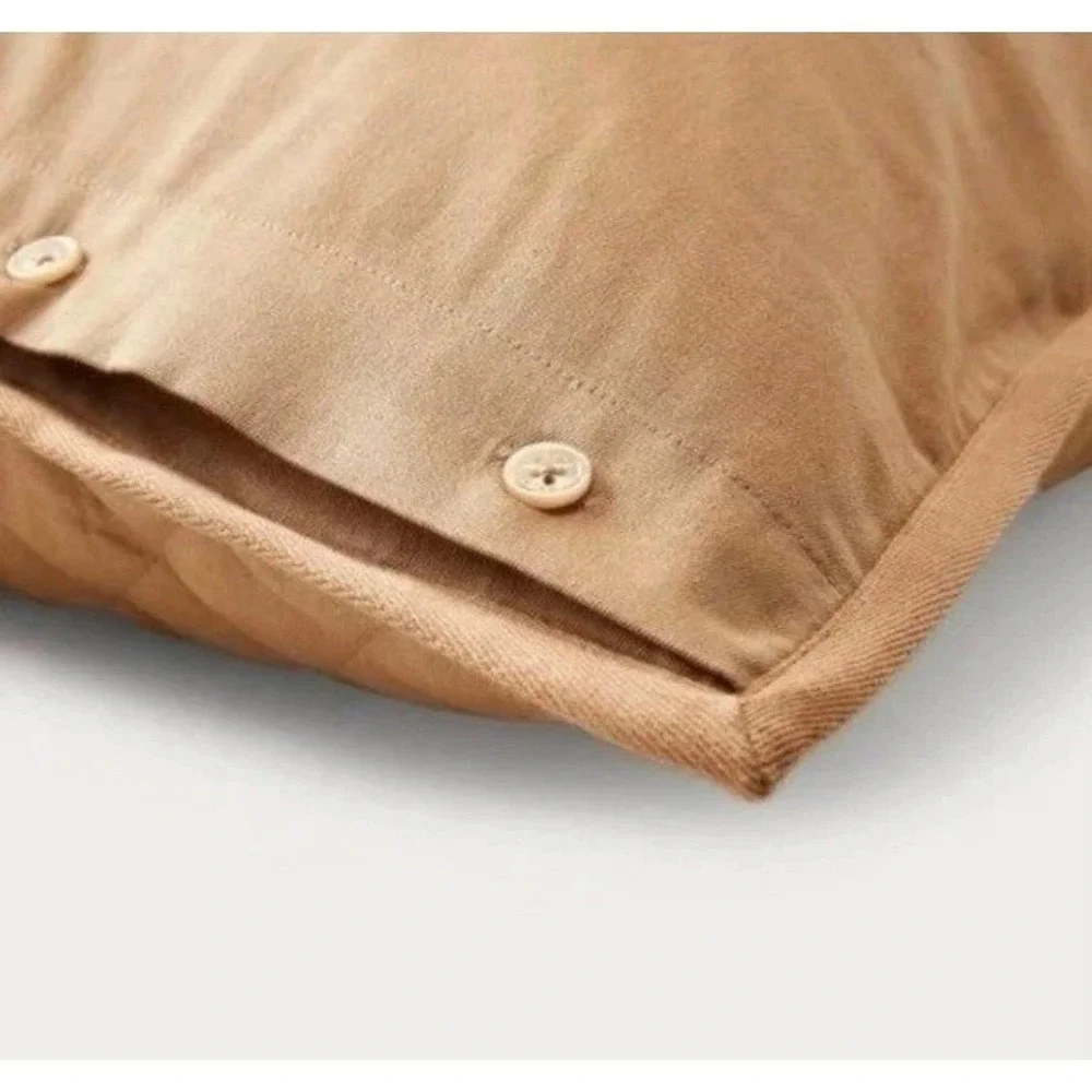 Ralph Lauren Cromwell Quilted Euro Sham Equestrian Old Money Preppy 26x26 NEW